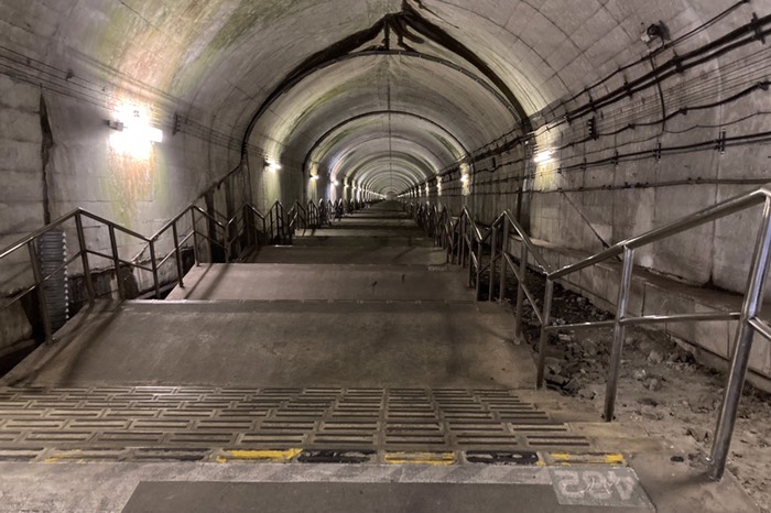 せっかくなので下ります