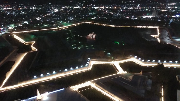 五稜郭 ライトアップ