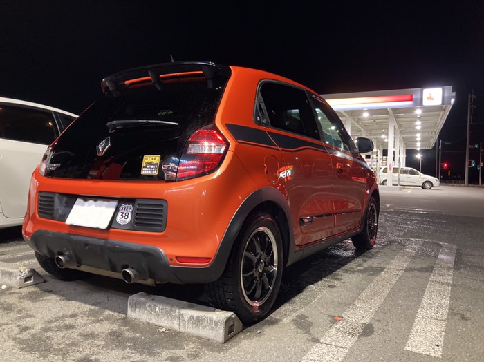 寒いし暗いし拭き上げはテキトー