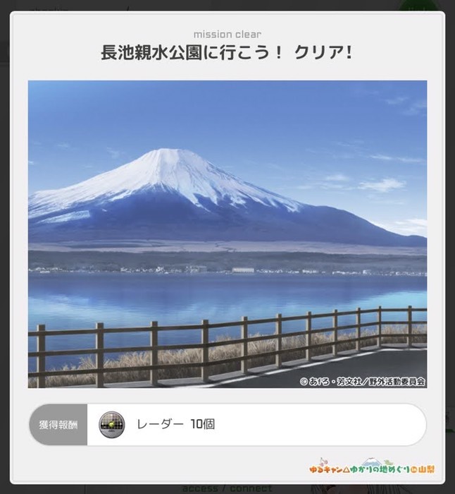 長池親水公園にﾁｴｯｸｲﾝ