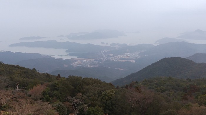 朝熊山 展望台 より