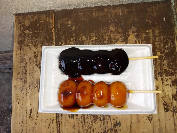 みたらし団子・黒蜜団子