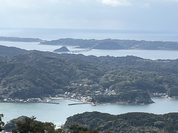 角島大橋がよく見える