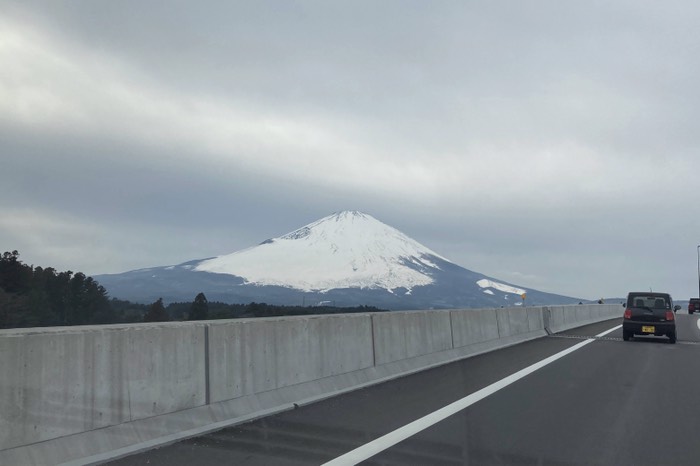 障害物なし富士山