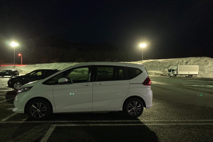 ガソリンが心細かったので給油に寄りました