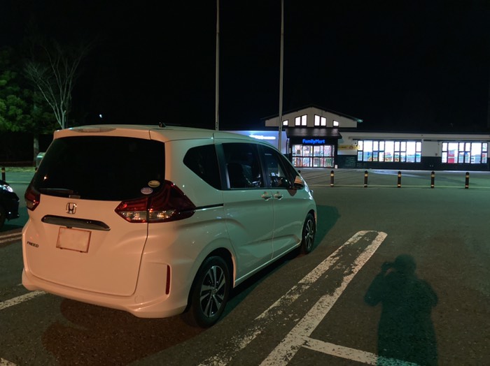 コンビニ寄りたかったので