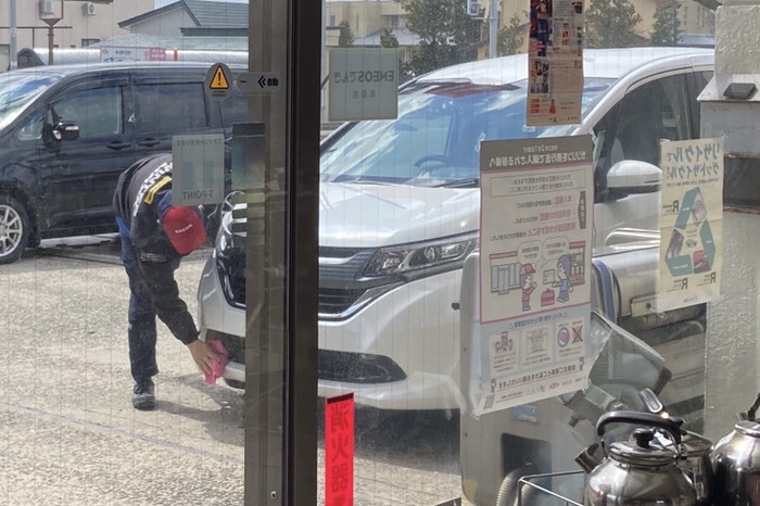 満タン&洗車お願いしました