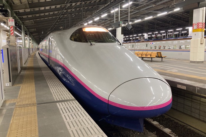 やっと新幹線に乗れます！！