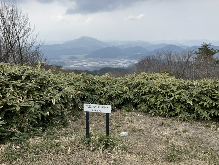 三ツヶ峰　到着