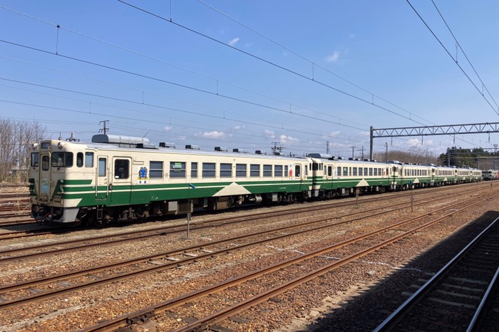 気動車たくさん