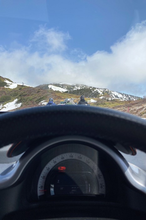 こんな所で警告灯が点灯！？