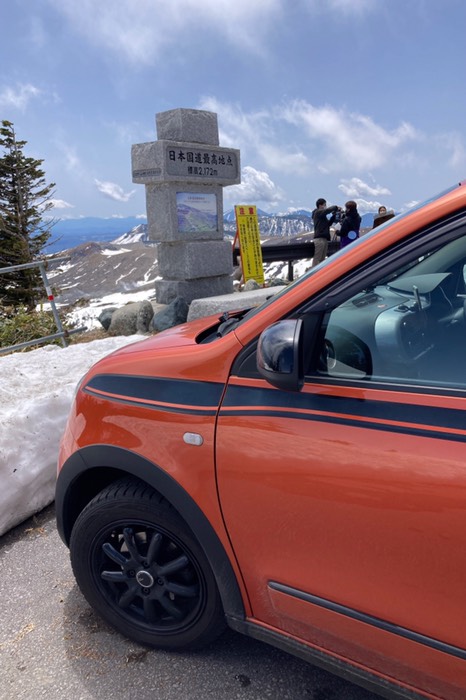 テレビの取材スタッフが