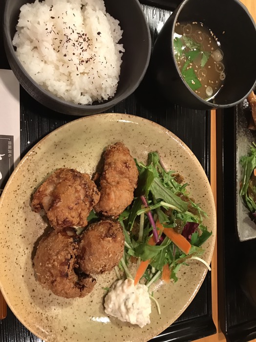 唐揚げ定食