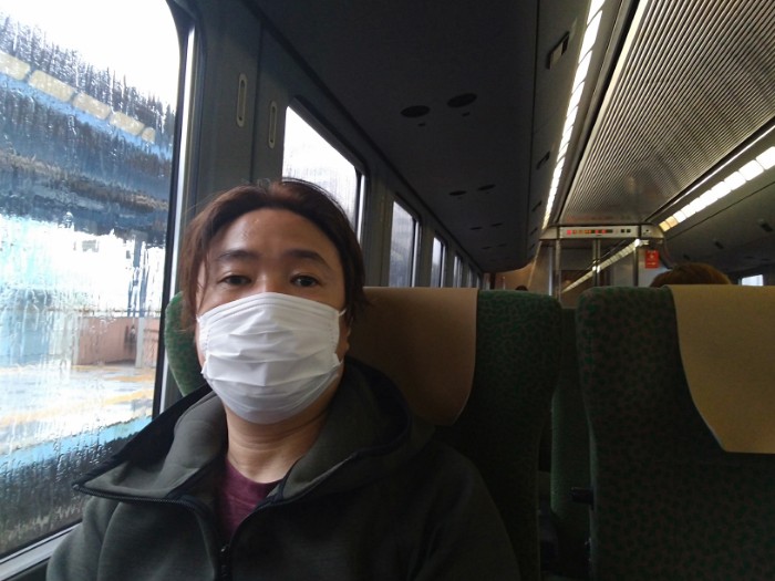 にちりん8号車内