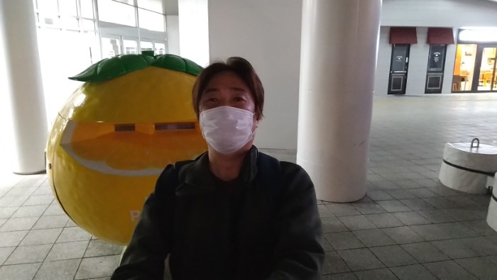 宮崎駅日向夏ポスト