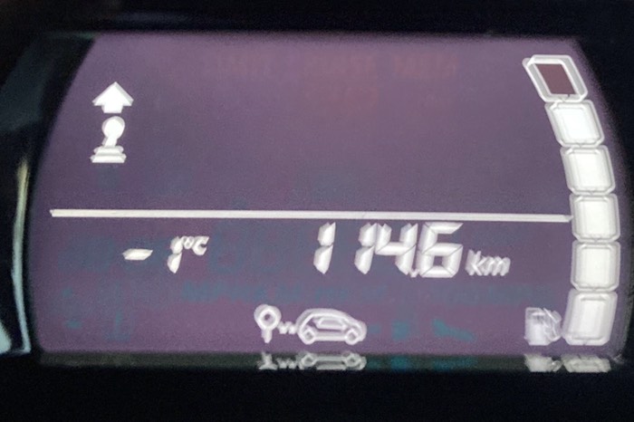 軽井沢は氷点下