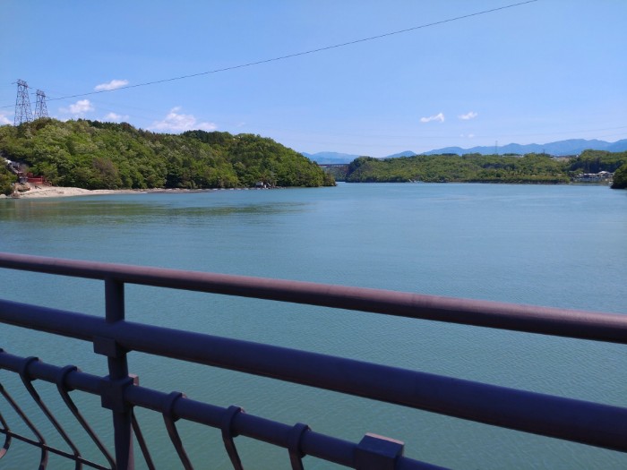 恵那峡 ダムより