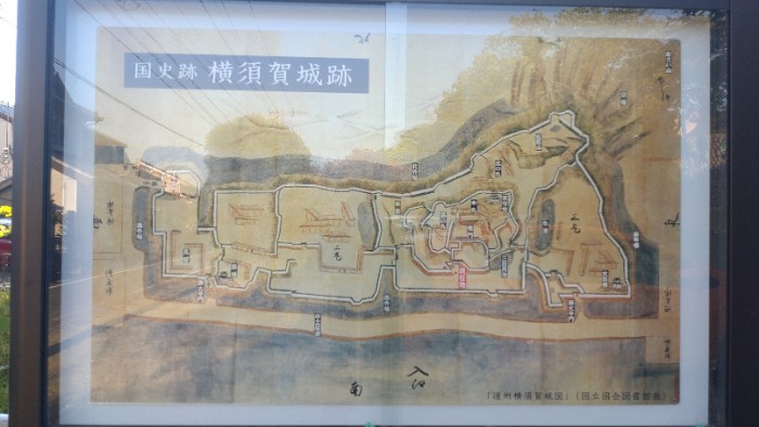 遠州横須賀城図