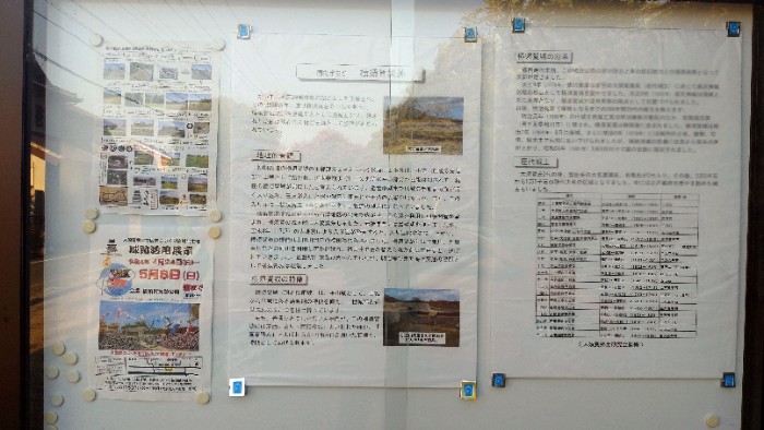 横須賀城説明板