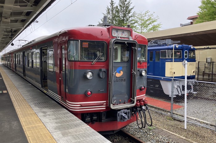 しなの鉄道とはここでお別れ