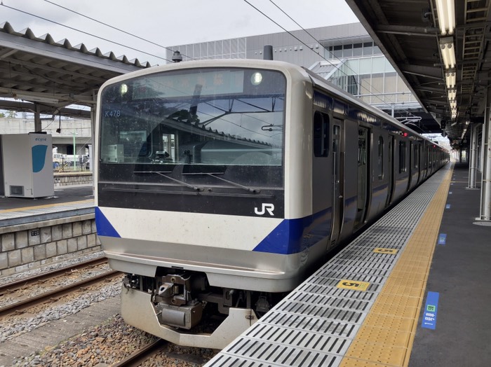 乗り換えもE531系