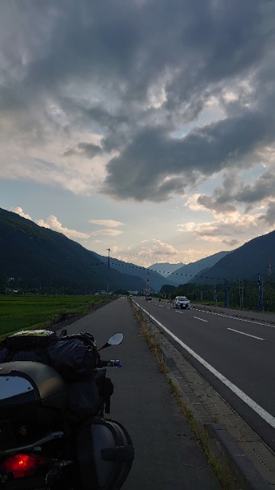 降られずに帰宅