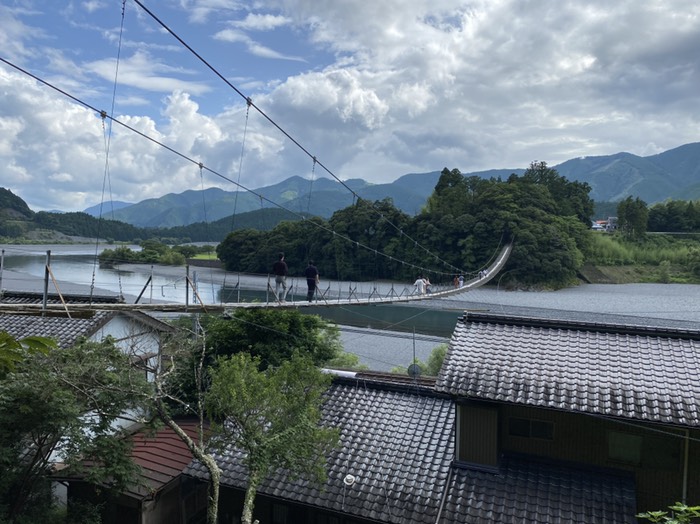 塩郷の吊橋③