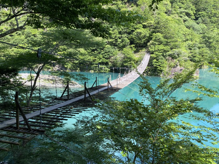 寸又峡夢の吊橋③