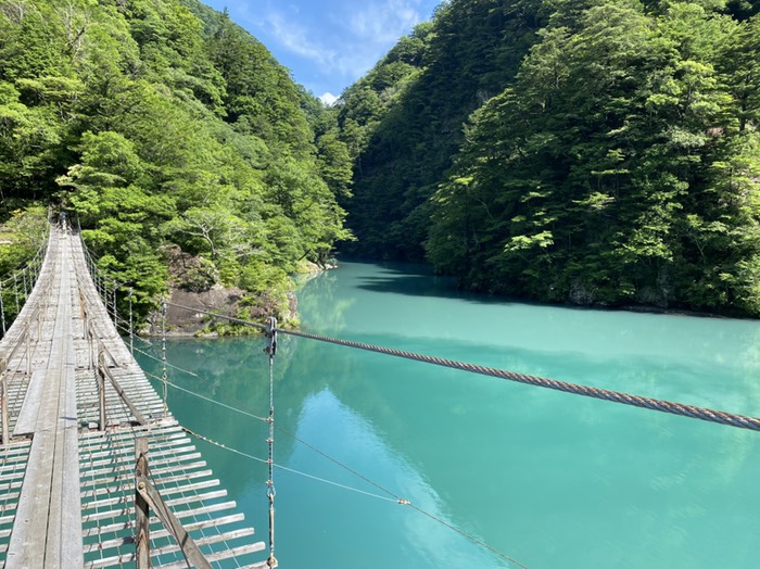 寸又峡夢の吊橋⑦