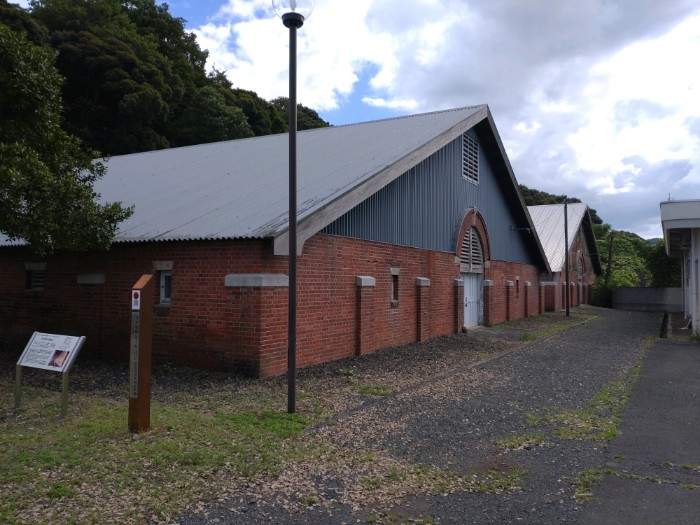 旧北吸浄水場排水池