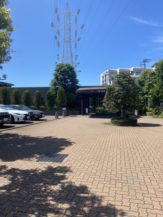 砂川さん　車イス