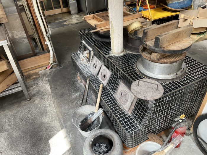 江戸時代からのお釜