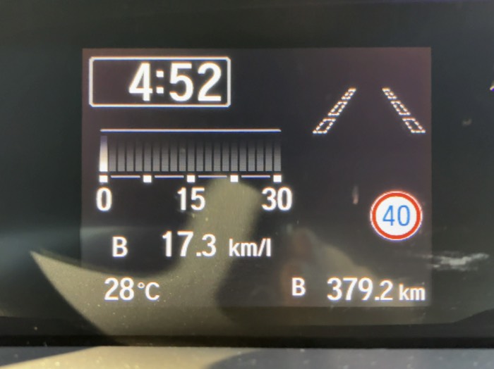 だいぶ燃費がいい数値になってきました