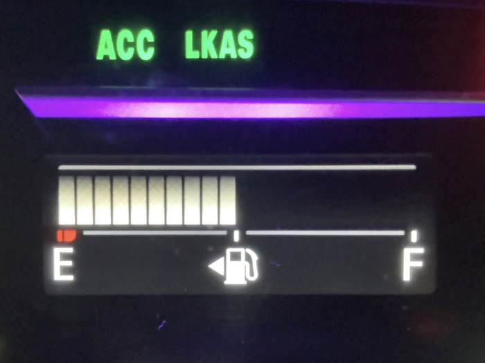 てかガソリン半分残ってるんだけど！？