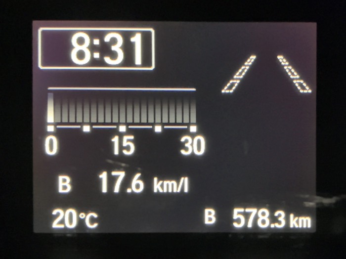 さらに燃費伸びた！