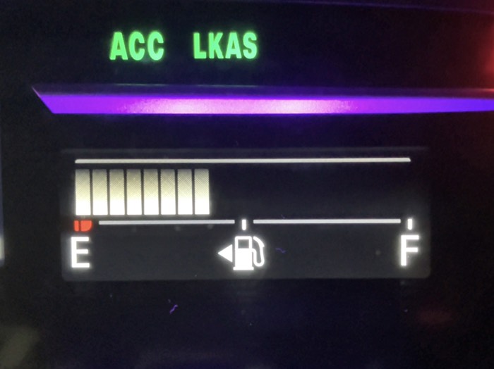 ｶﾞｿﾘﾝ4WDでも燃費いいね！