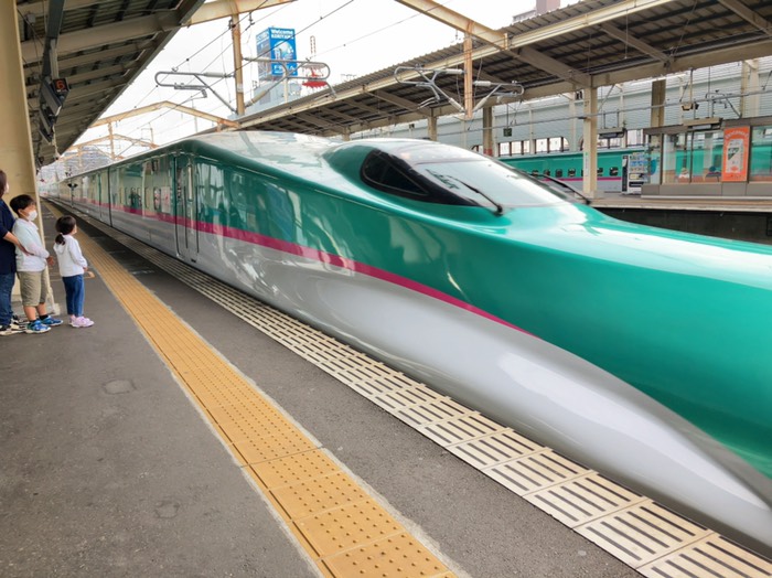 もう新幹線降ります