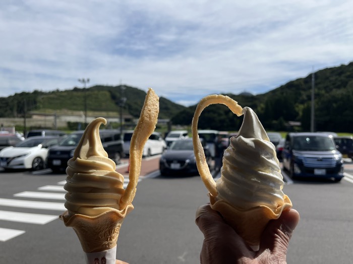今度はソフトクリーム🍦