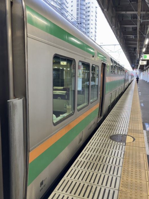 最後はグリーン車！