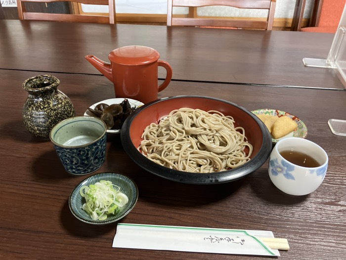 盛りそば大盛り