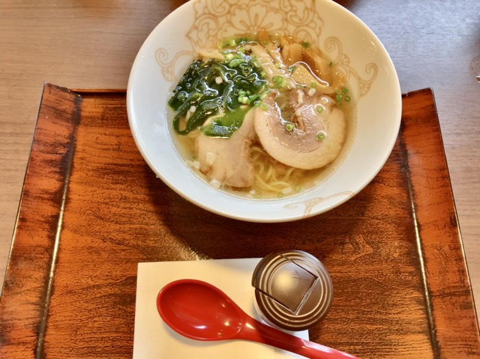本日の逸品 塩ラーメン