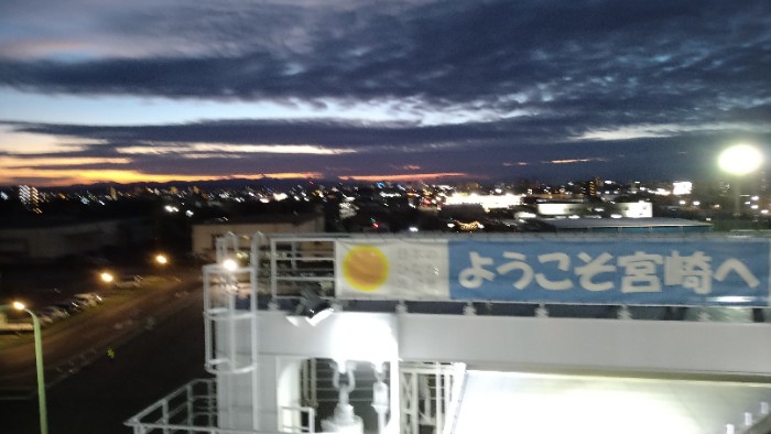 宮﨑港のサンセット