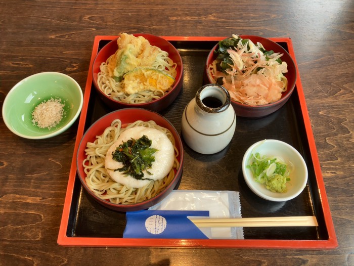 貝掛三味そばをいただきました