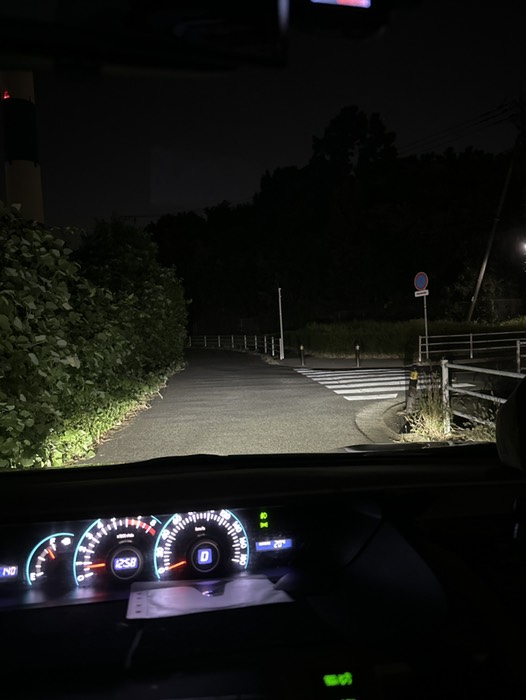 トイレ過ぎたらすぐ右折