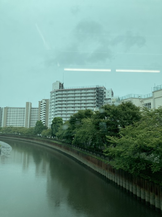 草加と西新井の間の川