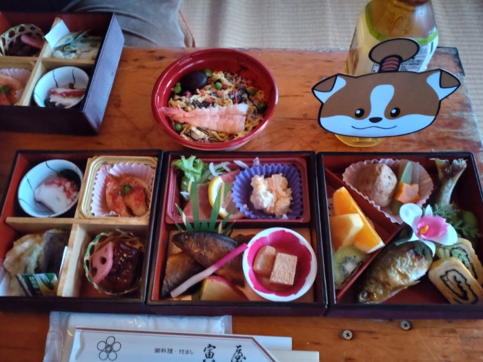 鵜飼船 わん丸弁当