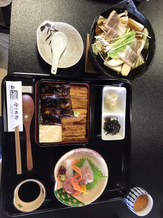 大あなご御膳　金子旅館