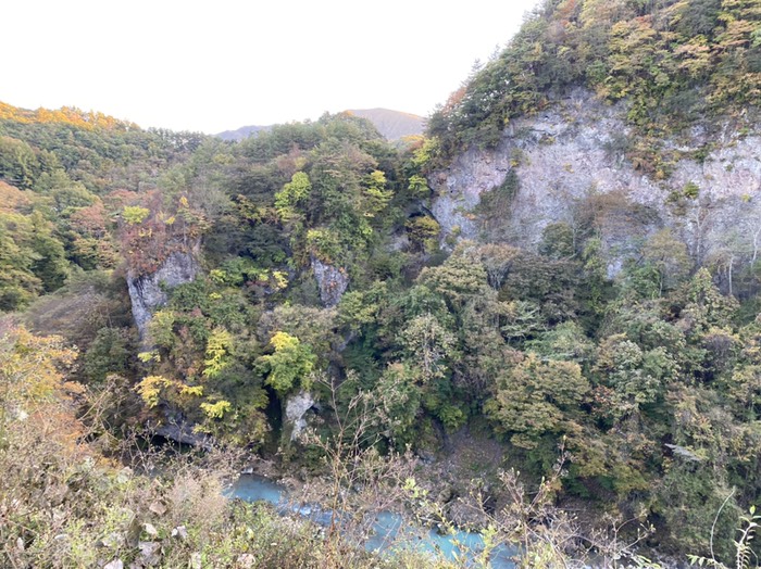 白砂渓谷ライン