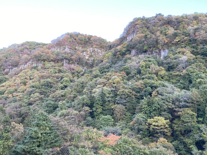 白砂渓谷ライン