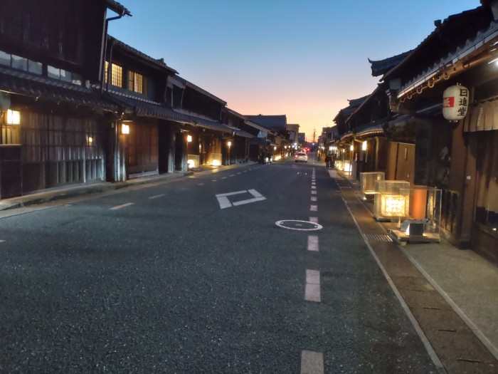 うだつの上がる町並み